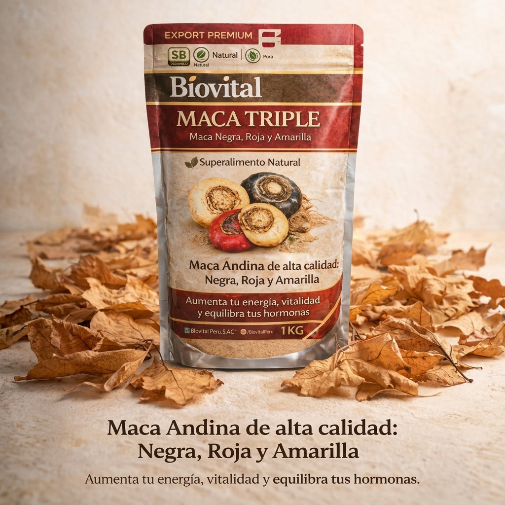 Triple Maca Suplemento Natural