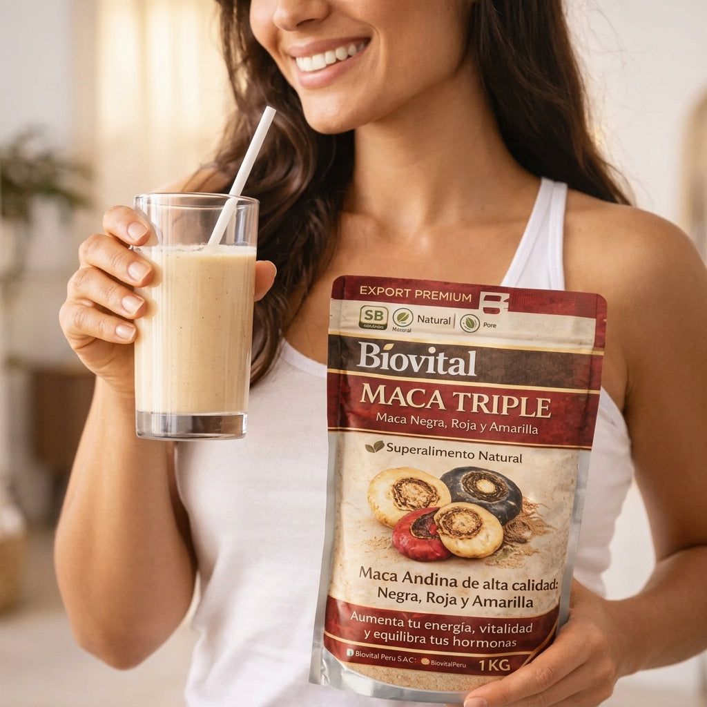 Triple Maca Suplemento Natural